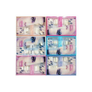 UNAS POSTIZAS {MAB58} CORTO COLOR NATURAL X UNIDAD Art. CTUNIDAD