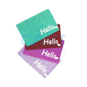 ALFOMBRA 38X58CM {WA356} FELPUDO PVC RULO