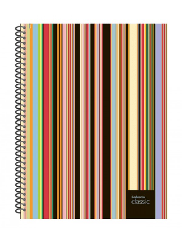 [ML363140] CUADERNO UNIVERSITARIO 29,7 CLASSIC TAPA DURA x80 HOJAS RAYADO