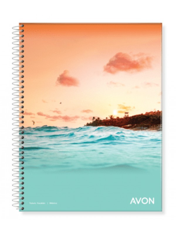 [ML363136] CUADERNO UNIVERSITARIO 29,7 AVON  x80 HOJAS RAYADO