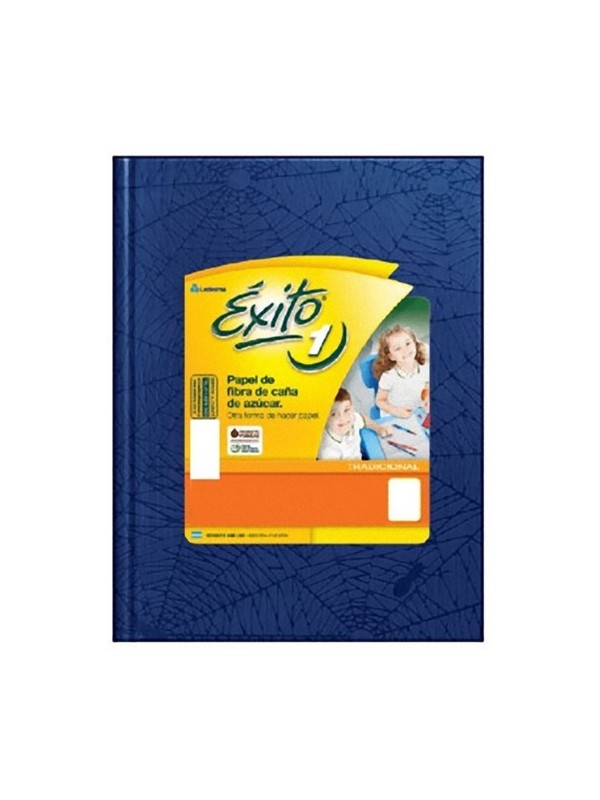 [ML363068] CUADERNO EXITO 19x25 x48 HOJAS AZUL LISO