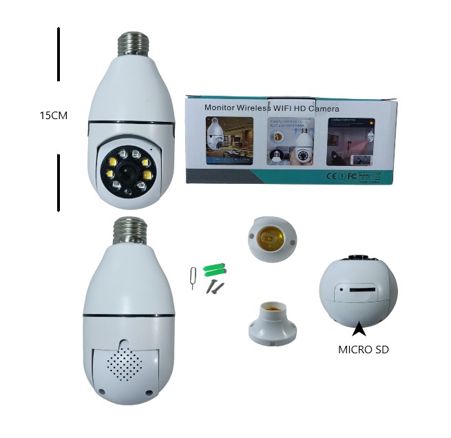 [PREITMG615] E27 CAMARA IP FOCO OM-E207 AV2518