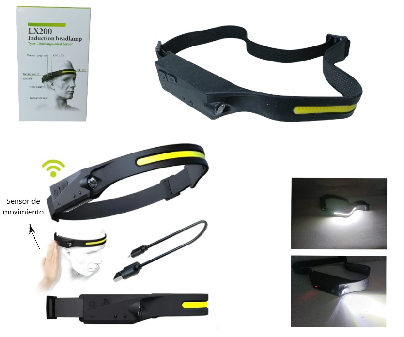 [PREITLX200] LINTERNA MINERA LED Y SENSOR 3626