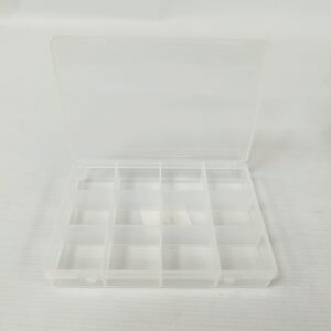CAJA ORGANIZADORA (8734) 12 DIV 16X11X2.5CM