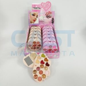 KIT EYESHADOW+HIGHLIGHT+BLUSH+GLITTER {WD44}-6669A