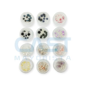 KIT APLIQUES P/ U?AS (COS121) X1U.