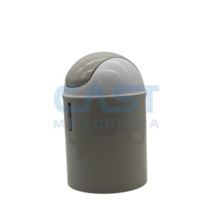 CESTO MESADA C/ TAPA VAIVEN 1.5L 14X19CM