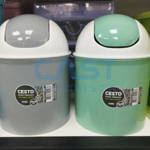 CESTO MESADA C/ TAPA VAIVEN 1.5L