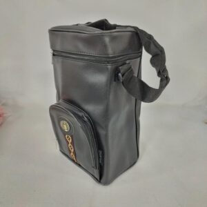 PORTA TERMO SIMIL CUERO (116121) C/ DIJE BOLSILLO
