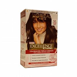 Excellence Castano Claro Ceniza Tono 5.1 Kit x1