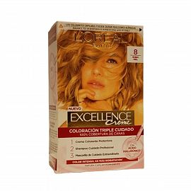 Excellence Rubio Claro Tono 8 Kit x1