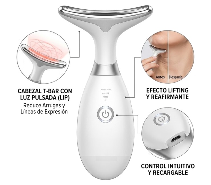 MASAJEADOR FACIAL ANTIARRUGA