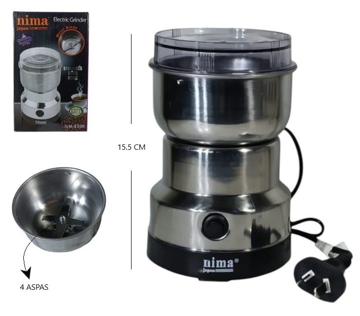 MOLEDOR ELECTRICO DE CAFE MELECH-460