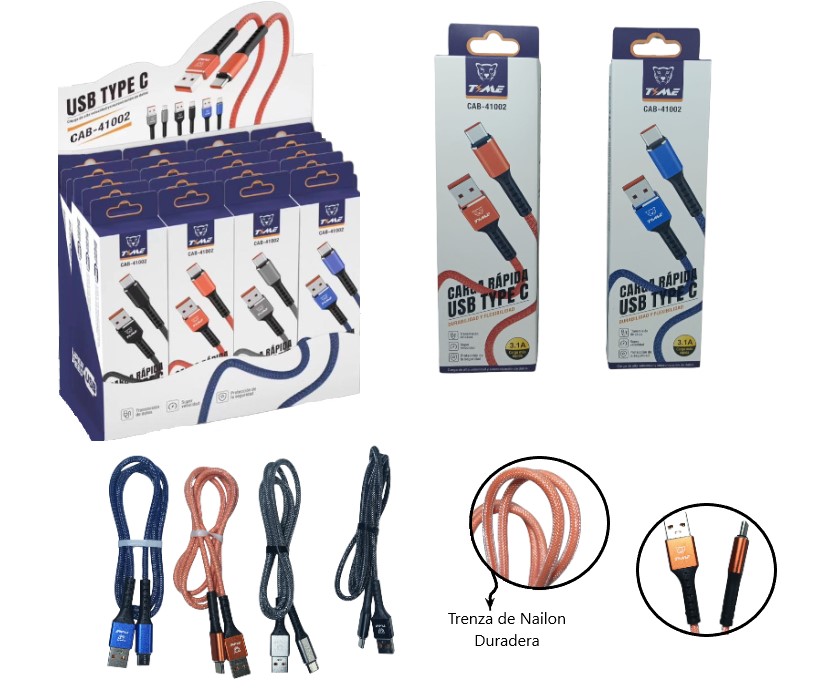 CAB-41012 CABLE MALLA TIPO C