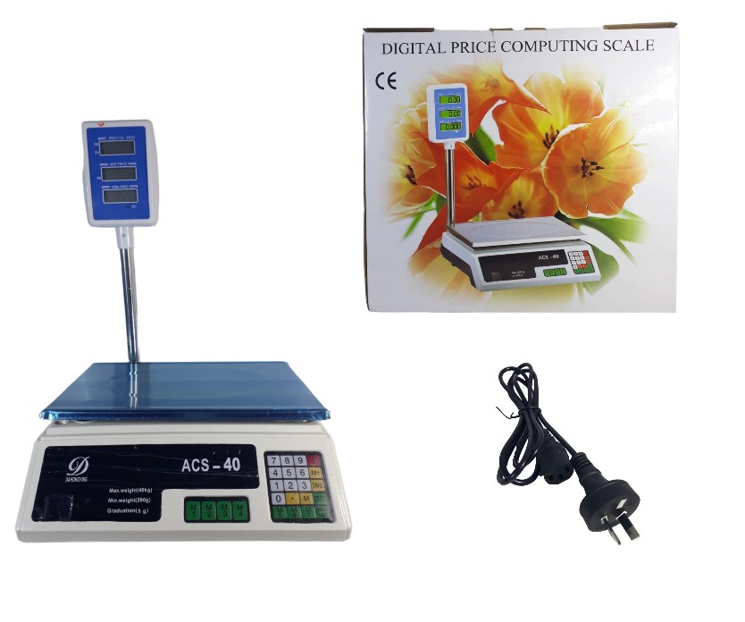 BALANZA COMERCIAL 40KG BD40A