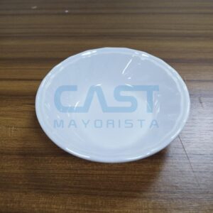 BOWL REDONDO 12.5CM BLANCO TEXTIRADO