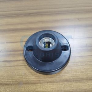 [PRECTMEHPRT353] PORTALAMPARA RECTO FLORON NEGRO (PRT353) -STARBOX