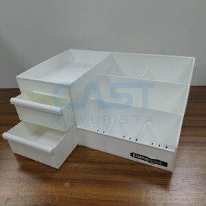 ORGANIZADOR DE ESCRITORIO C/ 2 CAJONES 35X21X16CM