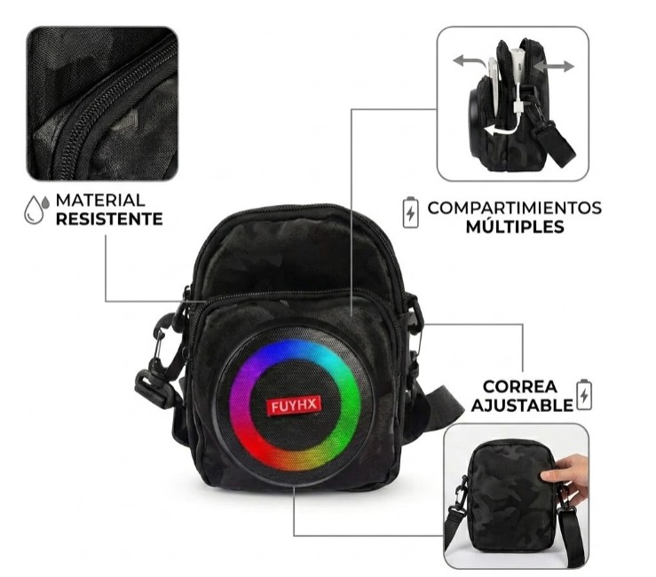 [PREITCHM801] MOCHILA CON PARLANTE