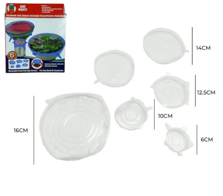 [PREITHF38] KIT DE TAPA X6 UNIDADES DE SILICON GN-006T