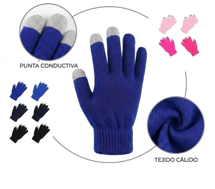GUANTES INVIERNO PACK X 12 SL111