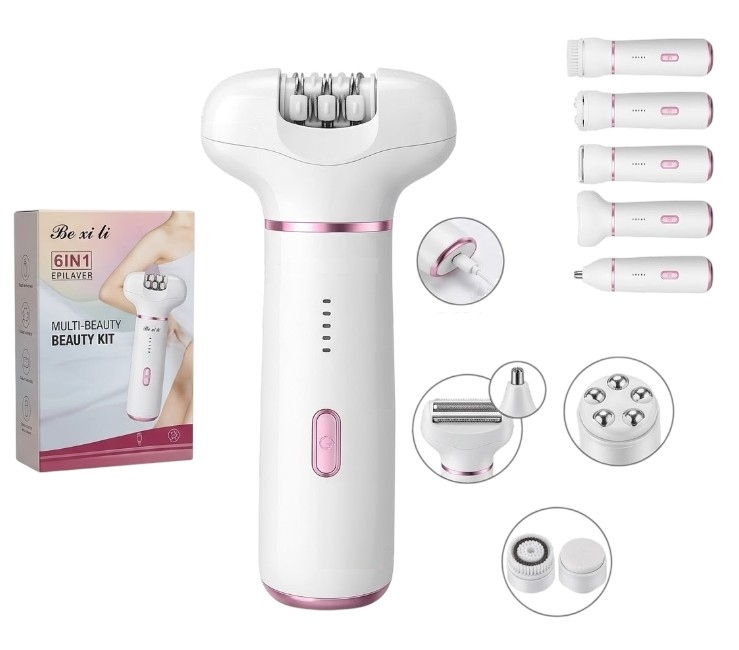 DEPILADORA 6 EN 1 RECARGABLE
