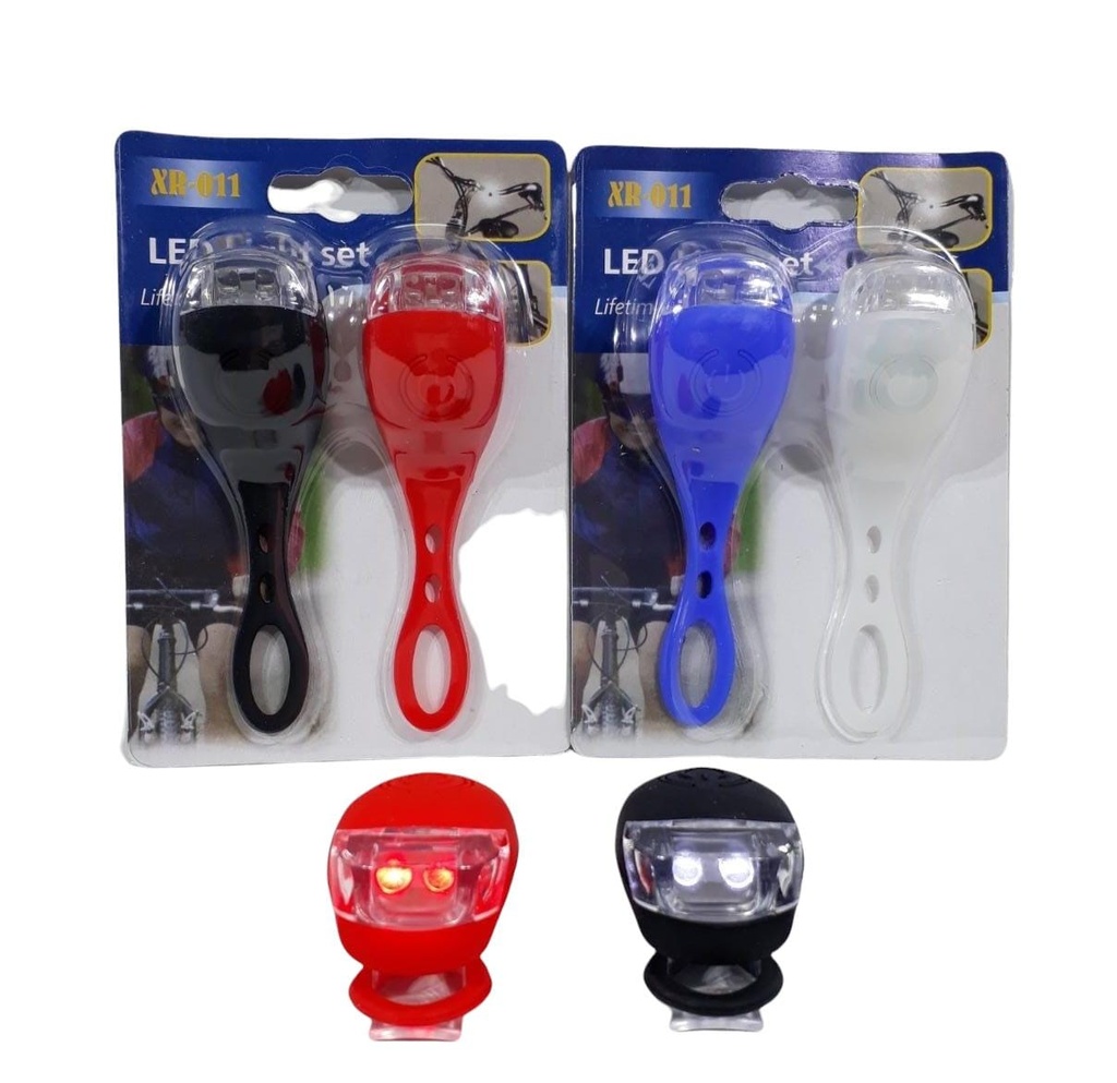 LUZ DE BICI X2PCS HJ008-2 RL-5-23