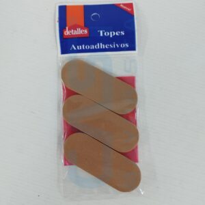 TOPE MADERA AUTOADHESIVOS X3 RECTANGULAR (800)
