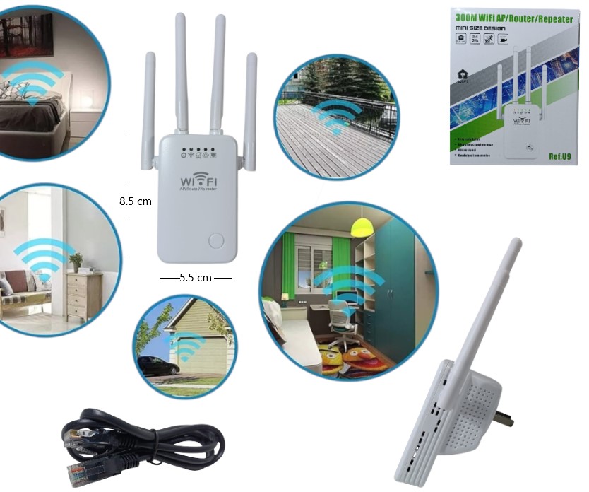 NGA-REP5 ROUTER REPETIDOR Y RECEPTOR DE WIFI