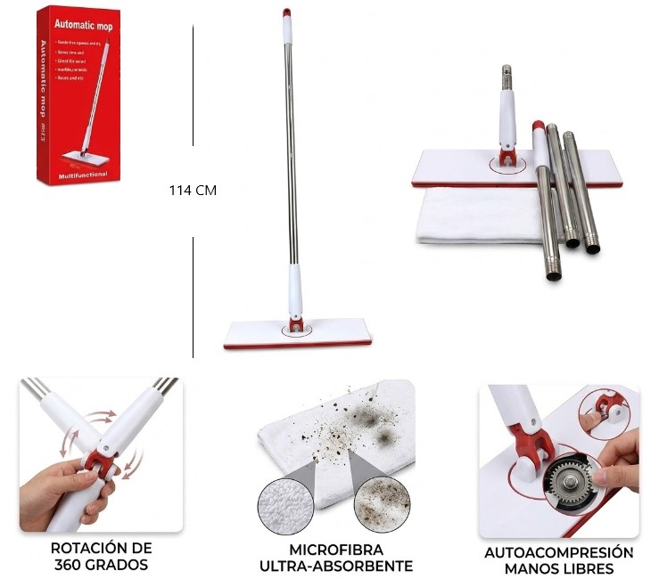 MOPA AUTOMATICA 360° C/ MICROFIBRA