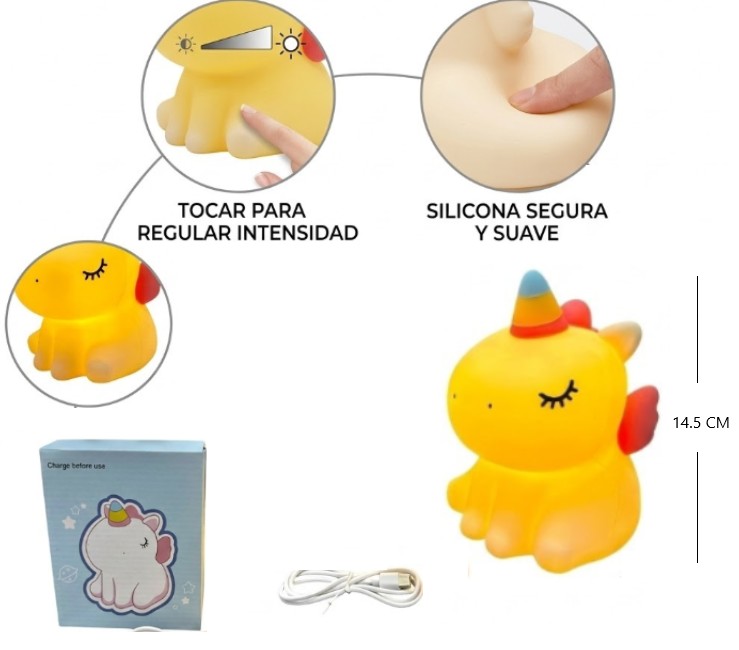 LAMPARA SILICON INFANTIL ZH-139