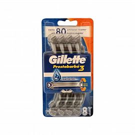 Prestobarba 3 filos Regular Pack x 8 unidades