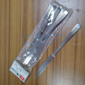 SET X6 CUCHILLO P/ CARNE ETEREA RAYADO