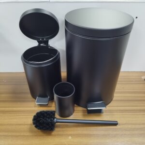 SET X2 RECI. DE RESIDUO 5L+20L C/ CEPILLO NEGRO