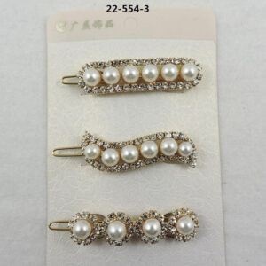 HEBILLA INVISIBLE CON STRASSY PERLAS – 22554/3