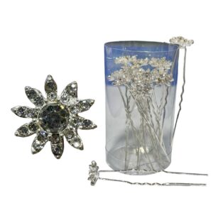 HORQUILLA DE STRASS POR 12 UNIDADES – 22739/6