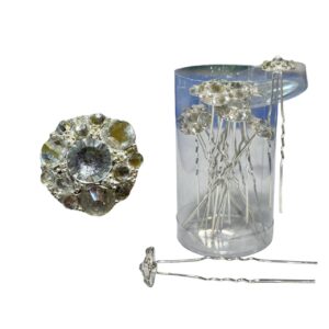 HORQUILLA DE STRASS POR 12 UNIDADES – 22739/8