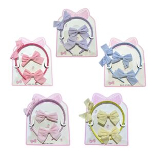 SET INFANTIL VINCHA Y COLITAS X 12 PCS – 22808/1