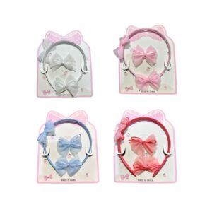 SET INFANTIL VINCHA Y COLITAS X 12 PCS – 22808/3