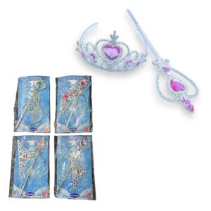 SET CORONA Y BARITA INFANTIL X 12 PCS – 22805/2