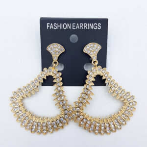 AROS DE METAL CON STRASS – 22552/14