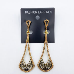 AROS DE METAL CON STRASS – 22552/21