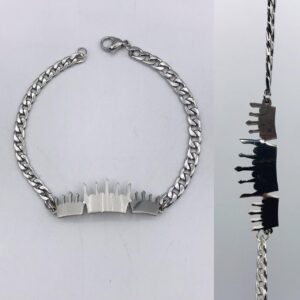 PULSERA DE ACERO QUIRÚRGICO – 22654/6