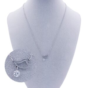 COLLAR Y DIJE DE ACERO QUIRÚRGICO – 22653/3