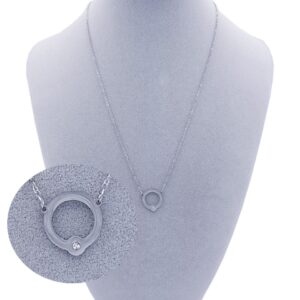 COLLAR Y DIJE DE ACERO QUIRÚRGICO – 22653/4