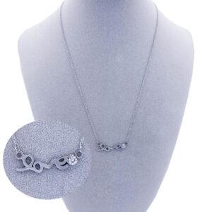 COLLAR Y DIJE DE ACERO QUIRÚRGICO – 22653/7