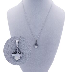 COLLAR Y DIJE DE ACERO QUIRÚRGICO – 22567/5