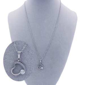 COLLAR Y DIJE DE ACERO QUIRÚRGICO – 22503/11