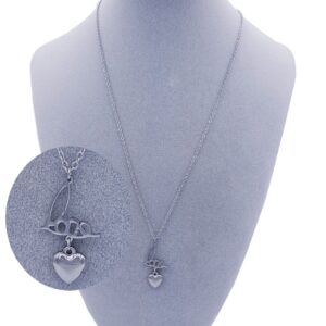 COLLAR Y DIJE DE ACERO QUIRÚRGICO – 22503/13