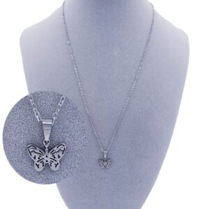 COLLAR Y DIJE DE ACERO QUIRÚRGICO – 22503/16